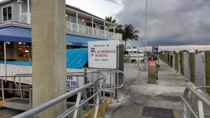 Our first marina at Ft. Lauderdale